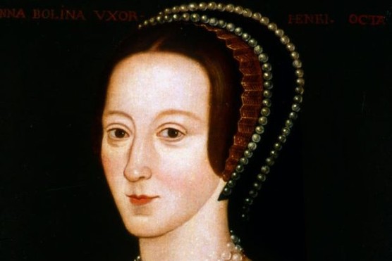 Portrait of Anne Boleyn, the second wife of Henry VIII