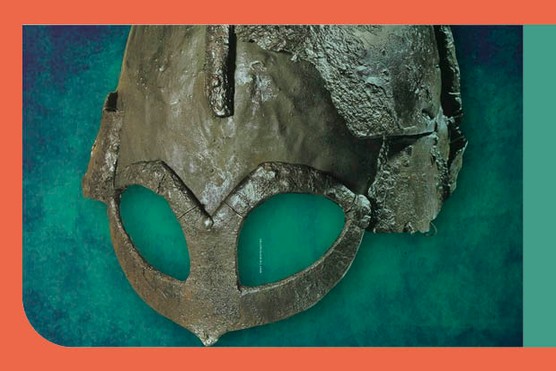 A helmet from a chieftain's grave in 10th-century Norway. (Images by Getty)